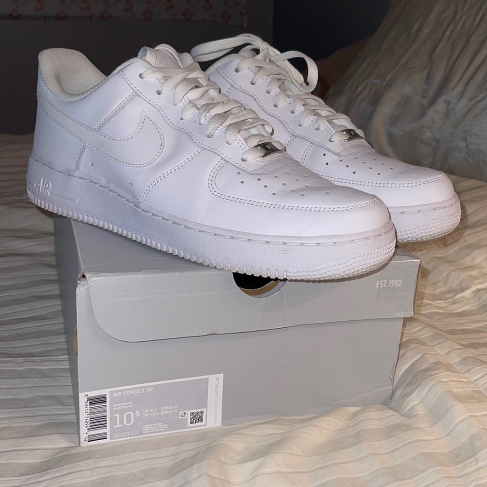 white air force ones